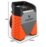 ETENWOLF ZEPHYR S3 Tragbarer Luftkompressor 7800mAh – 160 PSI Elektrische Luftpumpe für Auto & Fahrrad – Bild 2