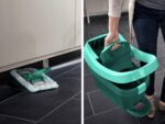 Leifheit Wischtuchpresse Profi XL Set – Bodenwischer mit Mikrofaser & Rollen – Bild 6