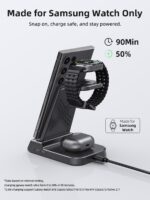 NeotrixQI 3-in-1 Wireless Charger für Samsung Galaxy – Induktive Ladestation für Smartphone, Watch & Buds – Bild 3
