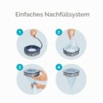Angelcare Nachfüllkassette 6er Pack – Geruchsschutz für Dress-Up & Classic XL – Bild 4