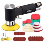 SPTA Druckluft-Exzenterschleifer 25–80 mm mit 23-teiligem Polierset – Profi-Polierer für Auto & Möbel