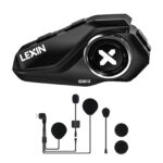LEXIN G2P Motorrad Bluetooth Headset – Kommunikationssystem für bis zu 6 Personen