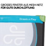 hauck Dream n Play Reisebett Set mit Alvi Matratze – Faltbares Babyreisebett Waterblue – Bild 8
