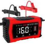 HTRC 16A Autobatterie Ladegerät 6V/12V/24V – Intelligent für PKW, Motorrad & Boot – Bild 9