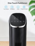 GoveeLife Intelligenter Turmventilator – WLAN & Sprachsteuerung, 75° Oszillation, leise – Bild 8