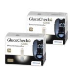 aktivmed GlucoCheck GOLD – 100 Blutzuckerteststreifen für präzise Diabetes-Kontrolle