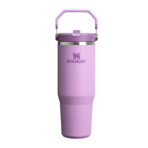 STANLEY 1913 IceFlow Flip Straw Tumbler 0.89L – Isolierflasche mit Strohhalm für 12+ Stunden Kühlung