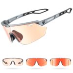 Lamicall Selbsttönende Fahrradbrille – UV400 Sportbrille mit TR90 Ultraleichtrahmen – Bild 8