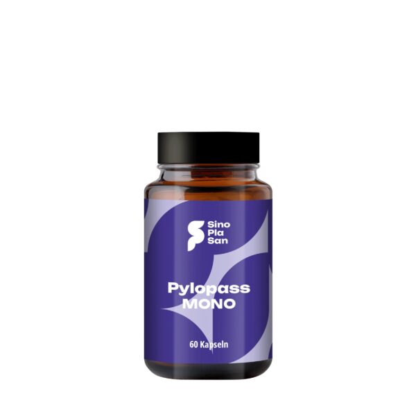 Pylopass MONO 200mg, 60 Kapseln – Diätmanagement bei Helicobacter-pylori-Infektionen