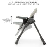 Kinderkraft TUMMIE 2-in-1 Hochstuhl – Kombihochstuhl & Liegesitz ab Geburt – Bild 7