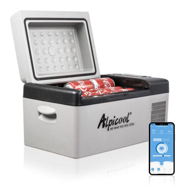 Alpicool C20 20L Kompressor Kühlbox – Mobile Gefrierbox -20°C bis 20°C für Auto & Camping