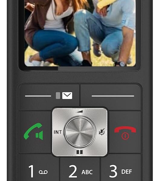 Gigaset CL660HX DECT-Mobilteil mit Ladeschale – Schnurloses Telefon für FRITZ!Box & Router