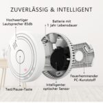 ELRO FS1801 Rauchmelder 10er Set – EN14604 zertifiziert mit optischem Sensor – Bild 7