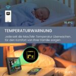 Newentor Funkwetterstation mit Aussensensor – Wettervorhersage & DCF Funkuhr – Bild 8