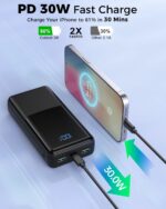 Coblob Power Bank 27000 mAh – USB-C Schnellladung PD 30W für Smartphones & Tablets – Bild 2