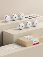 X-Sense Mini Rauchmelder XS01 mit 10-Jahre-Batterie & Magnethalterung – 6er Set – Bild 9