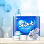 Selpak Toilettenpapier 3-lagig 96er Pack – Ultraweich & Reissfest aus 100% Zellulose – Bild 5