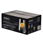 Krosno Infinity 6er-Set Wassergläser 490 ml – Bleifreies Kristall mit elegantem Design – Bild 8