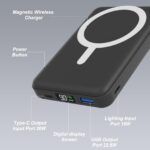 AOGUERBE 10000mAh MagSafe Powerbank mit Ständer – 15W kabelloses Schnellladen für iPhone – Bild 2