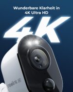 Reolink Argus 3 Ultra – 4K Akku-Überwachungskamera Aussen mit Farblichtsicht & KI-Erkennung – Bild 2