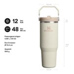 STANLEY 1913 IceFlow Flip Straw Tumbler 0.89L – Isolierte Sportflasche mit Strohhalm – Bild 3