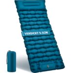 FORRINX Isomatte 200x69 cm mit 9,5 cm Polsterung – Ultraleichte Campingmatte für Outdoor