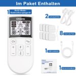 GHTENS 5-in-1 TENS/EMS Gerät mit 80 Programmen – Elektrische Nervenstimulation für Schmerzlinderung – Bild 10