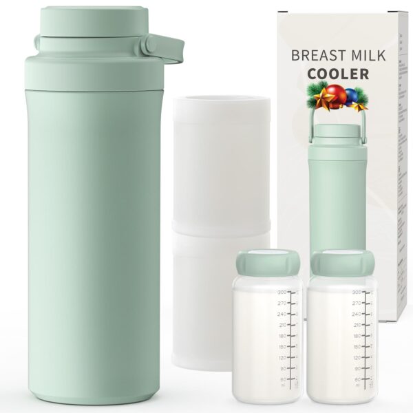 XAPROO 650ml Muttermilchkühler mit 360° Kühlung – 24h Frischhaltung für unterwegs