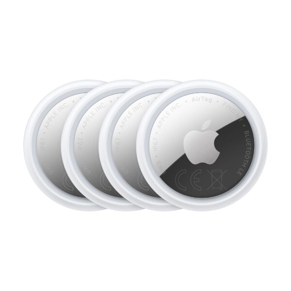 Apple AirTag 4er Pack (2. Generation) – Intelligenter Tracker für Schlüssel, Geldbörse & mehr