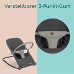 Bebeconfort Aster Babywippe 0–2 Jahre – Leichte & kompakte Schaukelwippe mit Spielbogen – Bild 8