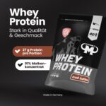 Mammut Nutrition Whey Protein Iced Coffee 1000g – 27g Protein pro Portion für Muskelaufbau – Bild 2