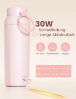 Paruu Tragbarer Flaschenwärmer – Schnellaufheizen in 2 Min mit 7-stufiger Temperaturregelung – Bild 6