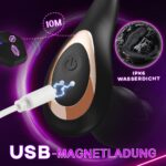 Bestvibe Analvibrator mit Penisring – 9 Modi Prostata-Stimulation für Männer – Bild 6