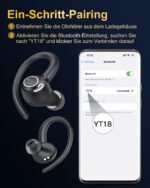 Jesebang Bluetooth In-Ear Kopfhörer Sport – Kabellos mit 40h Akku & IP7 Wasserschutz – Bild 6
