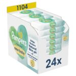 Pampers Harmonie New Baby Feuchttücher 24er Pack – Sanfte Pflege für empfindliche Babyhaut