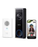 eufy Security Türklingel C31 mit Kamera – 2K Full HD, Akku & Stromversorgung, ohne Abo