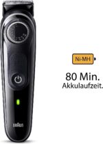Braun Barttrimmer Series 3 BT3440 – Elektrischer Bartschneider mit 40 Längen & 80 Min Akkulaufzeit – Bild 5