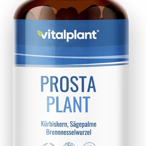 Vitalplant Prosta Plant Kapseln – Hochdosiertes Prostata-Präparat für Männer