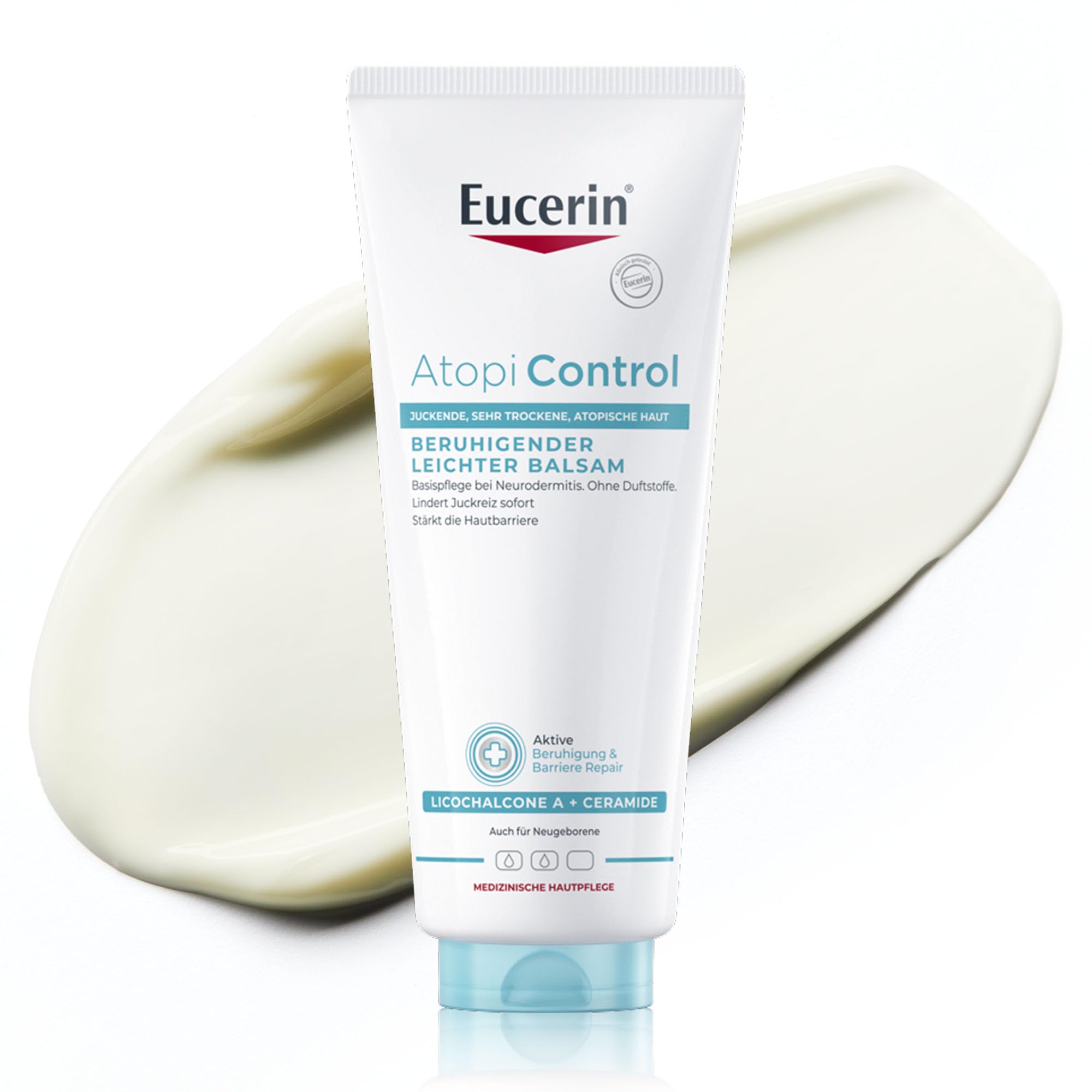 61bIwDuN4xL._SY2000_.jpg Eucerin AtopiControl Beruhigender Leichter Balsam 400 ml – Lindert Juckreiz – Bild 1