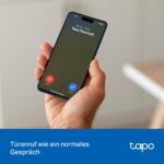 Tapo D205 Akku-Videotürklingel – 2K Weitwinkel mit KI-Personenerkennung & Zwei-Wege-Audio – Bild 8
