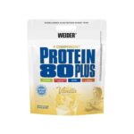 Weider Protein 80 Plus 2kg Vanille – 4-Komponenten Proteinpulver mit 80% Eiweiss