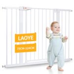 LAOYE Treppenschutzgitter 92 cm – Druckhalter ohne Bohren, 75–124 cm Breite – Bild 9
