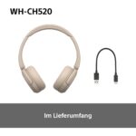 Sony WH-CH520 Bluetooth On-Ear-Kopfhörer – 50 Std. Akku & Premium Sound für Alltag – Bild 10