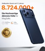 TORRAS Ultra Dünn iPhone 17 Pro Hülle mit MagSafe – Stärkste Magnetkraft, Stoßfest & Kratzfest – Bild 2