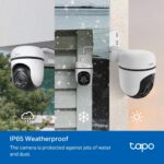 Tapo C510W 2er-Pack WLAN-Überwachungskamera 360° – 2K Outdoor-Kamera mit Farbnachtsicht – Bild 8