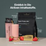 THE PROTEIN WORKS Vegan Protein 360 GOLD – 2kg Proteinpulver mit Soja-, Erbsen- & Reisprotein – Bild 3