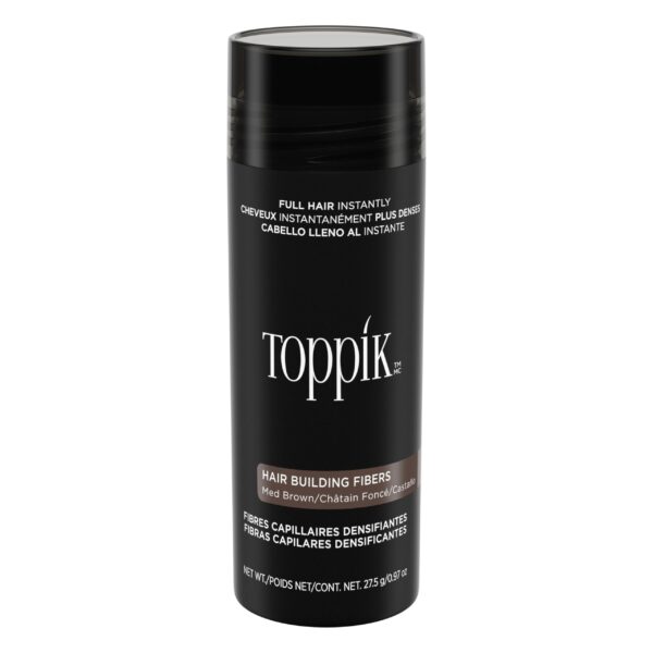 Toppik Haarfasern Mittelbraun 27.5g – Sofortige Haarverdichtung für volleres Haar