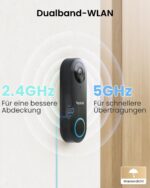 Reolink 5MP Video-Türklingel mit Chime – Smarte Hausüberwachung mit Personenerkennung – Bild 5