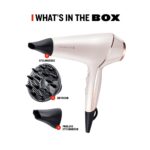 Remington PROluxe Haartrockner AC9140 mit OPTIheat & Ionen-Technologie – 2400W Profi-Trockner für langanhaltende Styling-Ergebnisse – Bild 7