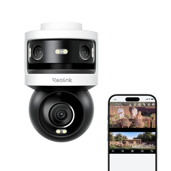 Reolink OMNI 3i PoE – 18MP Panorama & 4K PT Sicherheitskamera mit KI-Tracking für Aussen